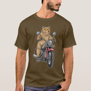 Camiseta Motocicleta de oso