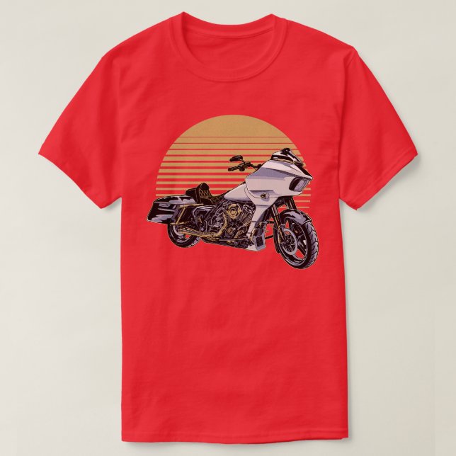 CAMISETA MOTOCICLETA DE TOURING (Diseño del anverso)