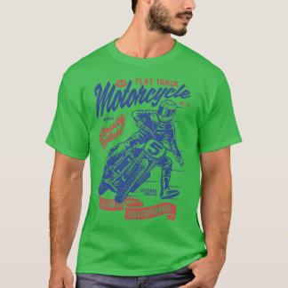 Camiseta Motocicleta de vía plana