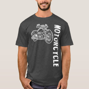 Camiseta Motocicleta deportiva femenina VNeck 1