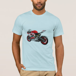 Camiseta Motocicleta deportiva potente motor