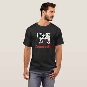 Camiseta Motocicleta divertida T Shi de Cowasocki de la