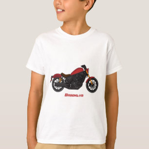Camiseta motocicleta estilo crucero Guay