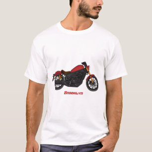 Camiseta motocicleta estilo crucero Guay