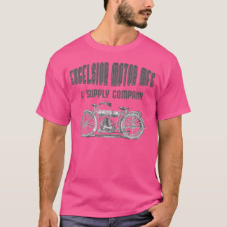 Camiseta Motocicleta Excelsior Motocicleta 1917