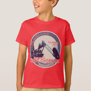 Camiseta Motocicleta extremadamente larga del INTERRUPTOR
