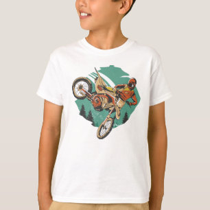 Camiseta Motocicleta Freestyle Stunts FMX