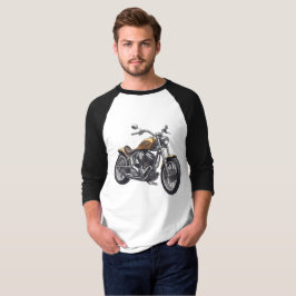 Camiseta Motocicleta Gráfica