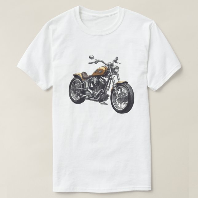 Camiseta Motocicleta Gráfica 1 (Diseño del anverso)