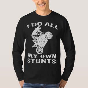 Camiseta Motocicleta Guay Hago Toda Mi Bicicleta Impresiona