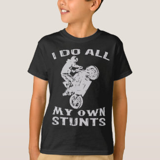 Camiseta Motocicleta Guay Hago Toda Mi Bicicleta Impresiona