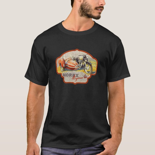 Camiseta Motocicleta Horex Regina con sidecar Classic (Anverso)