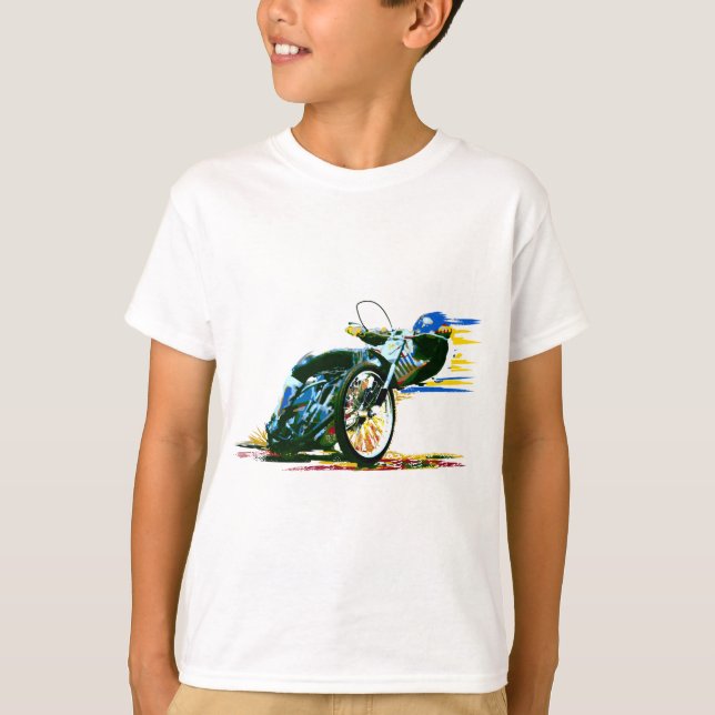 Camiseta Motocicleta impresionante rápida del carretera (Anverso)