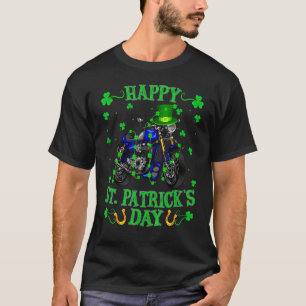 Camiseta Motocicleta Leprechaun Gorra