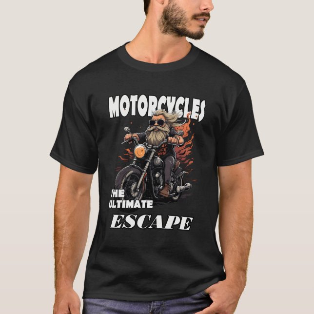 Camiseta Motocicleta Lover Motorcicleta Entusiast Motorcycl (Anverso)