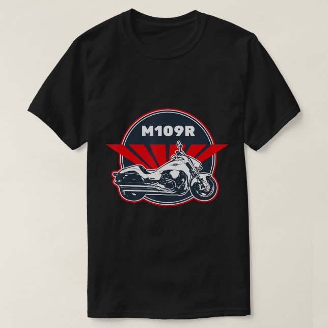 Camiseta Motocicleta M109R Super Muscle Bicicleta Músculo B (Diseño del anverso)