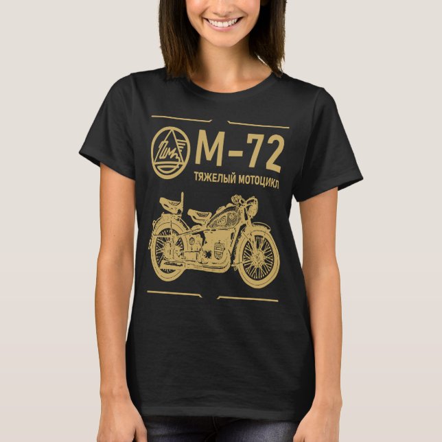Camiseta Motocicleta M72 Offroad Motorcycle Biker 1 (Anverso)