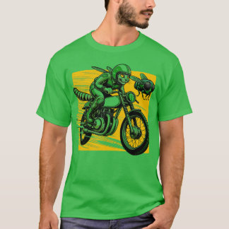 Camiseta Motocicleta más rápida Cicata Cicadas Bicicleta fe