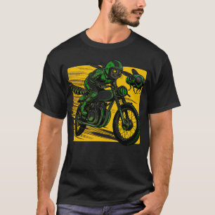 Camiseta Motocicleta más rápida Cicata Cicadas Bicicleta fe