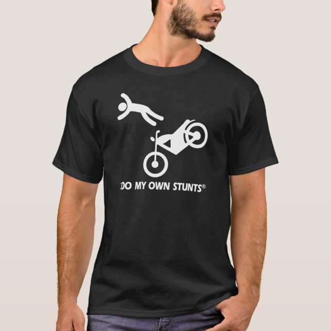 Camiseta Motocicleta mis propios trucos (Anverso)