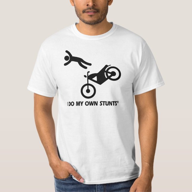 Camiseta Motocicleta mis propios trucos (Anverso)