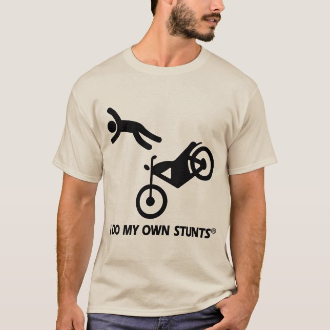 Camiseta Motocicleta mis propios trucos (Anverso)