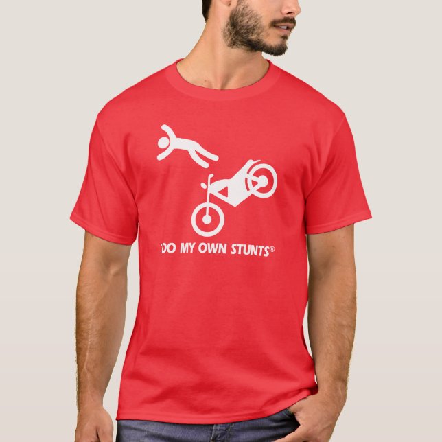 Camiseta Motocicleta mis propios trucos (Anverso)