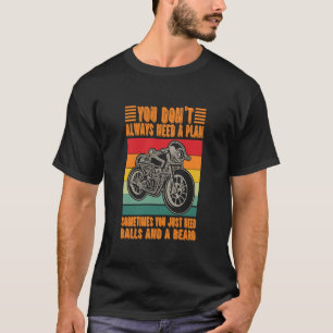 Camiseta Motocicleta Motocicleta Chopper Carreras Motobi