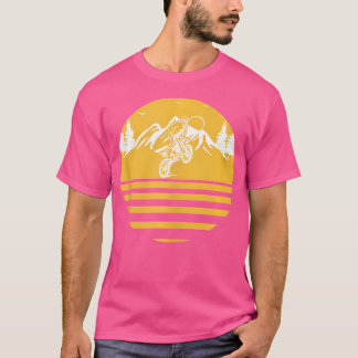 Camiseta Motocicleta Motocicleta Golden Fuera