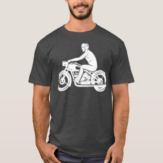 Camiseta Motocicleta motociclista Chopper Racer Bicicleta R