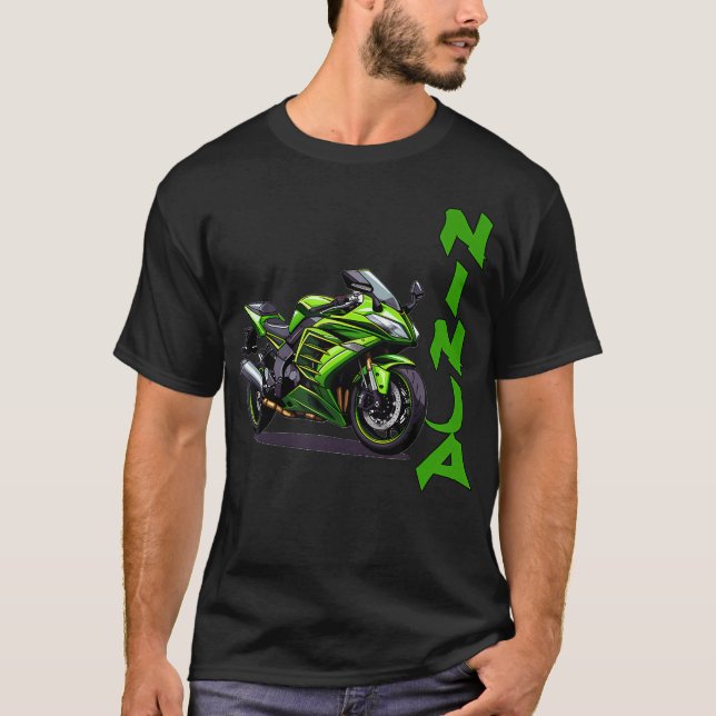 Camiseta Motocicleta Ninja (Anverso)