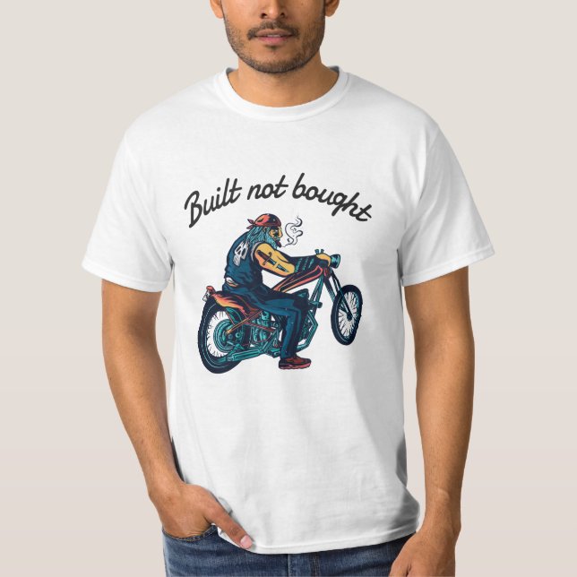 Camiseta Motocicleta no comprada (Anverso)