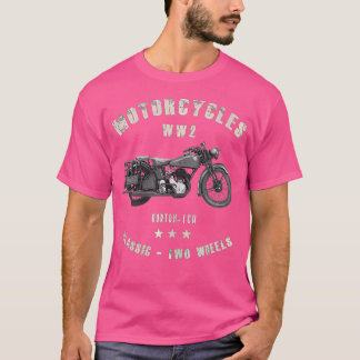 Camiseta Motocicleta Norton-16H Ww2