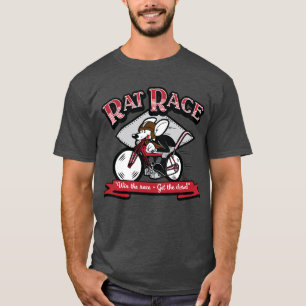 Camiseta Motocicleta retra "vorágine " del dibujo animado