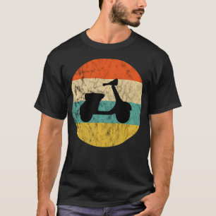 Camiseta Motocicleta retro de cosecha de motocicleta eléctr