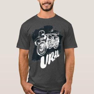 Camiseta Motocicleta retro    UralVintage Sidecar Premium