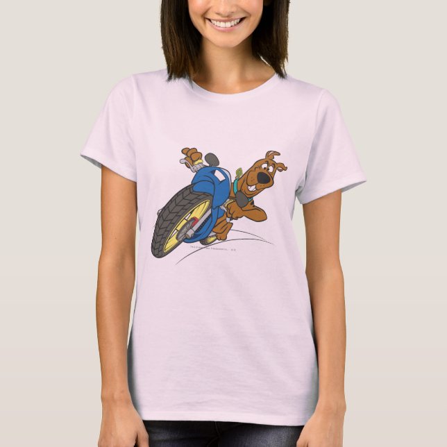 Camiseta Motocicleta Scooby-Doo (Anverso)