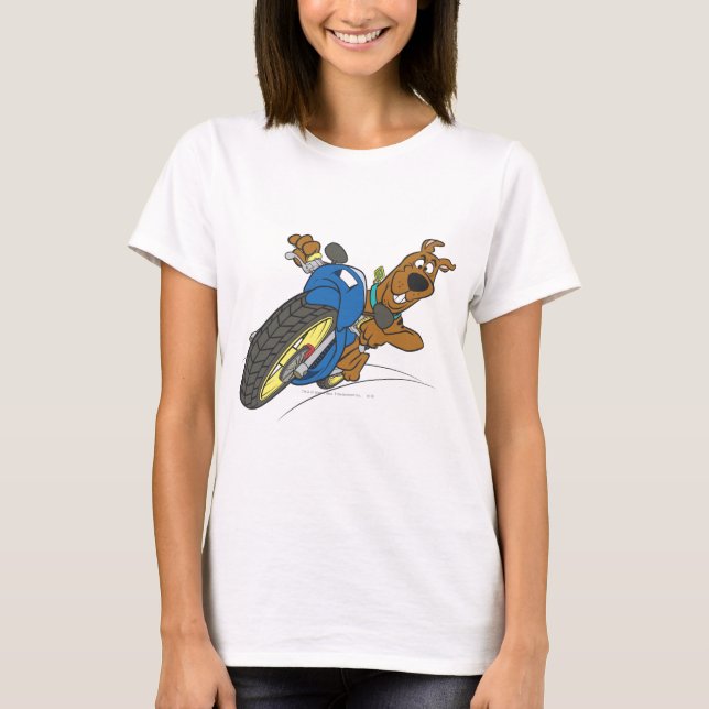 Camiseta Motocicleta Scooby-Doo (Anverso)