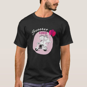 Camiseta Motocicleta Scooter Electric Stunt Moped Rider