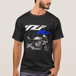 Camiseta Motocicleta Silver R1M Sportsbike