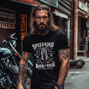 Camiseta Motocicleta Speed King