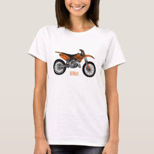 Camiseta Motocicleta sucia fuera de carretera / motocross p