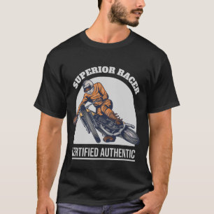 Camiseta Motocicleta Superior Racer