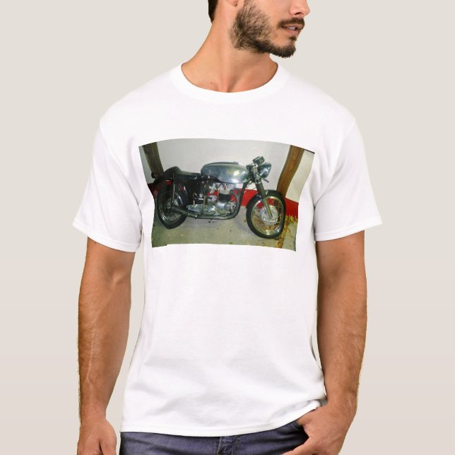 Camiseta Motocicleta Tritón Británica. (Anverso)
