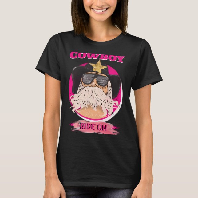 Camiseta Motocicleta vaquera (Anverso)