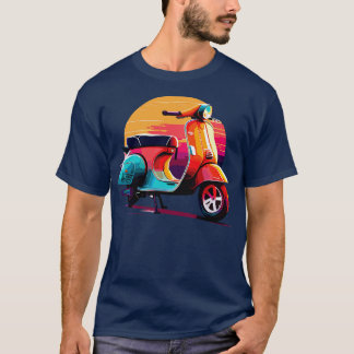 Camiseta Motocicleta Vespa 2