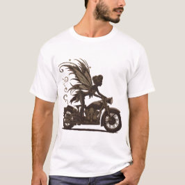 Camiseta Motocicleta Vintage de equitación
