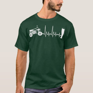 Camiseta Motocicleta y cerveza - motocicleta helicóptero T-