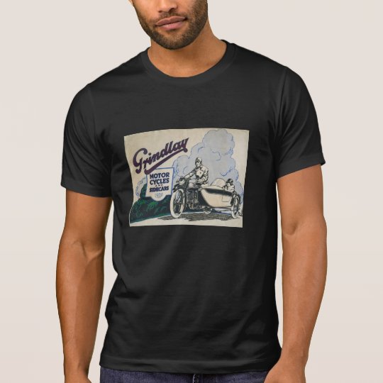 CAMISETA MOTOCICLETA Y COCHES LATERALES DE GRINDLAY