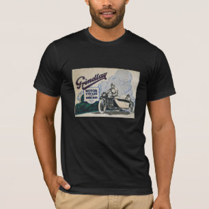 CAMISETA MOTOCICLETA Y COCHES LATERALES DE GRINDLAY